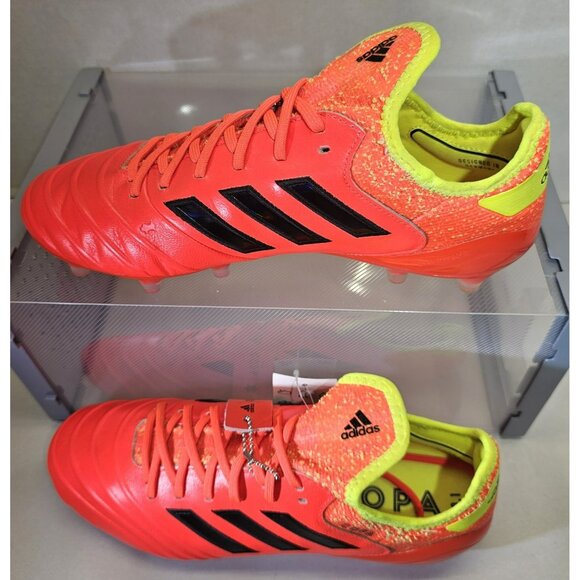 Adidas Men\'s Solar Red/Core Black COPA 18.1 FG Rare FIFA Edition Soccer Cleats main image 4